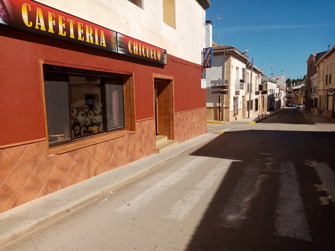Fachada de Cafetería Chicuelo